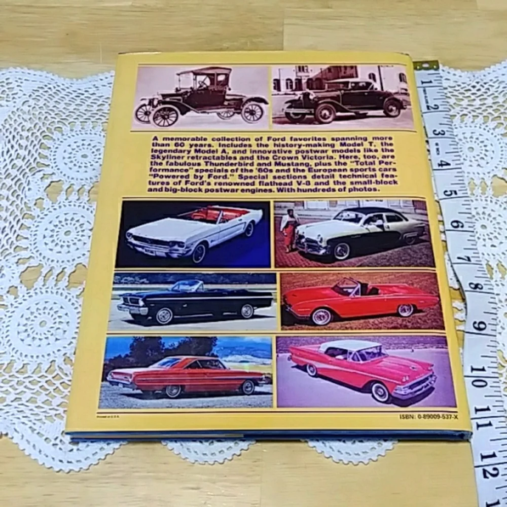 Ford Automobiles - Great Cars from Ford, collectible vintage hardback